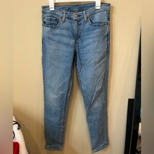 Levi's Blue Straight Leg Jeans Classic Style